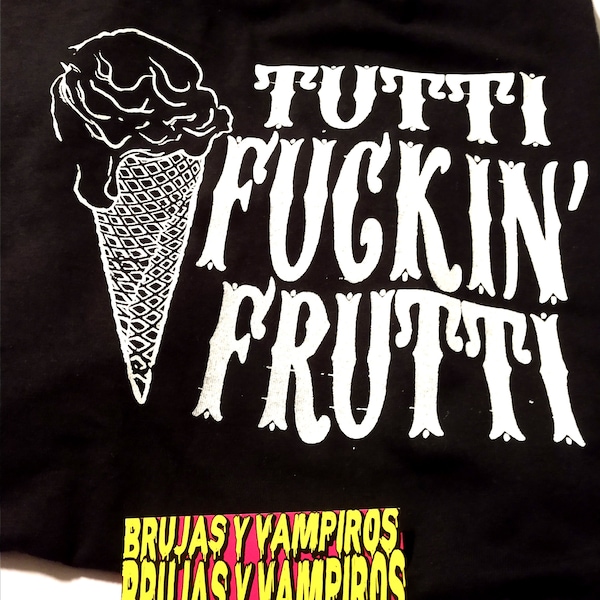 Captain Spaulding, Tutti Fuckin Frutti, House of 1000 corpses, ice cream t shirt