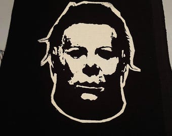 Big Slasher Horror Movie Patch - Iconic Horror Movie Character Sew-On Patch, Slasher Icon Patch