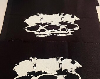 conjoined twins, fetal skull patch, skull patch, odd, oddities, strange, weird, rad
