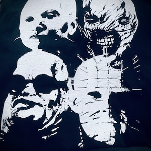 Cenobites T-Shirt, S - 5XL, Horrorfilm Spooky Goth Halloween Fanatiker, Gruselsaison, Geschenk für Sie, Ihn