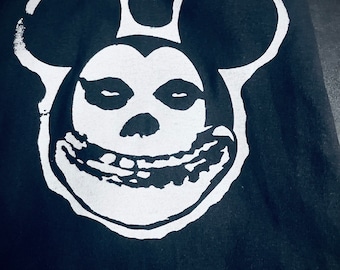 Misfit Mouse T-Shirt, Horror Goth Punk Alt Tee