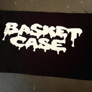 Basket Case patch color horror patches, horror movie patch, horror movie patches, horror accessories, color horror patch