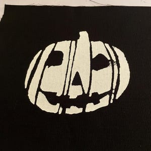 halloween patch, pumpkin, horror movie patch, horror movie patches, pumpkin patch, sew on patches, spooky season patch
