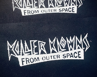 killer klowns from outer space patch, horror, clown patch , horror movie patch , horror patches , klown patch