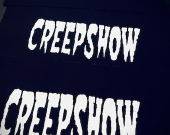 Creepshow Aufnäher, Horrorfilm Aufnäher in Farbe, Horror Kult Klassiker ein Muss!