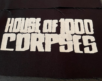 House of 1000 Corpses Patch, Horror Movie Sew On Patch