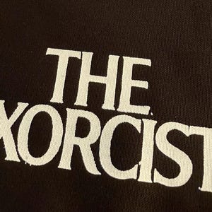 The Exorcist patch, Exorcist, Horror, Pazuzu, The Exorcist horror movie sew on patch horror punk patch