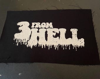 Handgemaakte horrorpatch, 3 From Hell-afbeeldingen