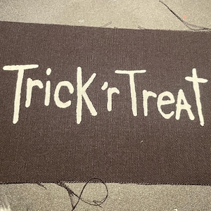 Trick R Treat Patch , horror movie patches in color , horror movie patch, horror accessories, horror gift, horror movie patches