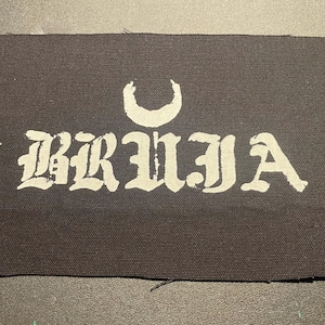 Bruja Witch Moon Sew On Patch, Gothic Occult Applique