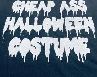 Maglietta con costume di Halloween per la stagione spettrale, maglietta gotica horror