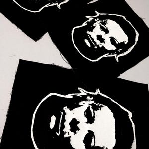 shape big horror movie patch sew on patch slasher horror movie icon patch