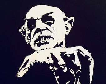 Nosferatu T-Shirt – Vampire Horror Movie Graphic Tee – Gothic Halloween Spooky Season Shirt – Sizes S-5XL