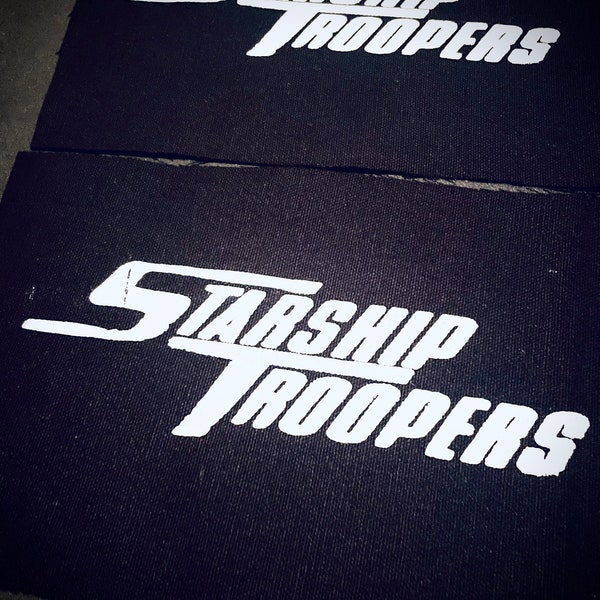 Starship troopers patch , sci fi horror alien patches in color , ricos roughnecks crew must own !