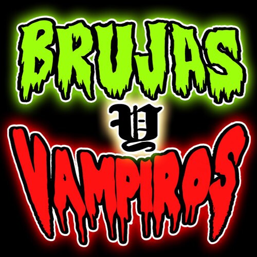 Horror Movie Title Black Fabric Patch With White Ink - Sew On - Handmade USA