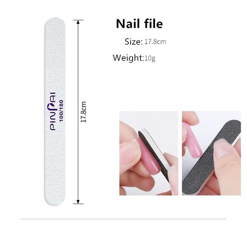 Kit poly gel set,Set of Extend gel,nail form,UV nail Dryer,nail file,False Nail Tip,Nail Art tools set,Manicure Kits7015-67 image 6