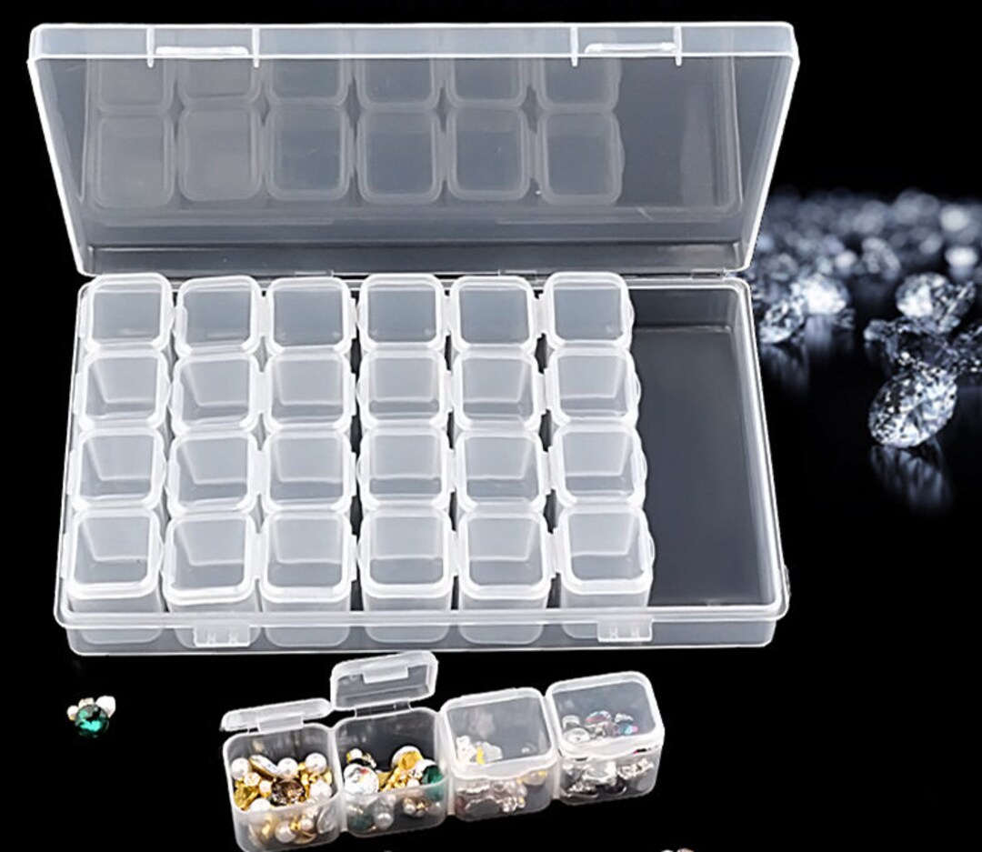 12 Styles Home Organization Clips Boxes Storage Box Jewelry Diamond  Container Pill Storage Supply Craft Bead Holder - AliExpress