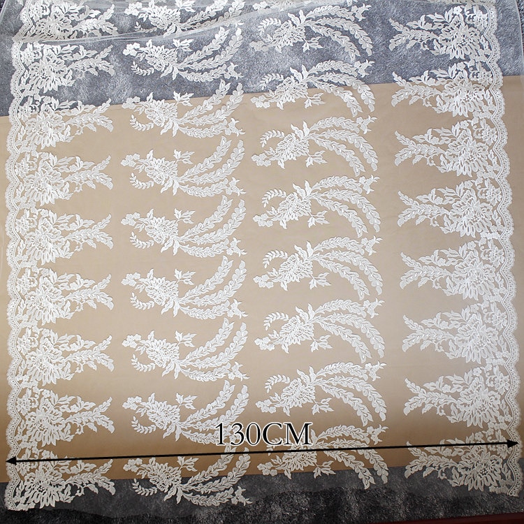 tissu de dentelle de mariage 3D 1 mètre, tissu de dentelle Ivoire, broderie fleur de dentelle, dentelle florale voile de mariée, pour le BRICOLAGE, robe, largeur 130 cm(45D109) tissu de dentelle de mariage 3D 1 Ivoire, mètre, tissu de dentelle Ivoire, 1 broderie fleur de dentelle, dentelle florale voile de mariée, pour le BRICOLAGE, robe, largeur 130 cm(45D109) a3ea84
