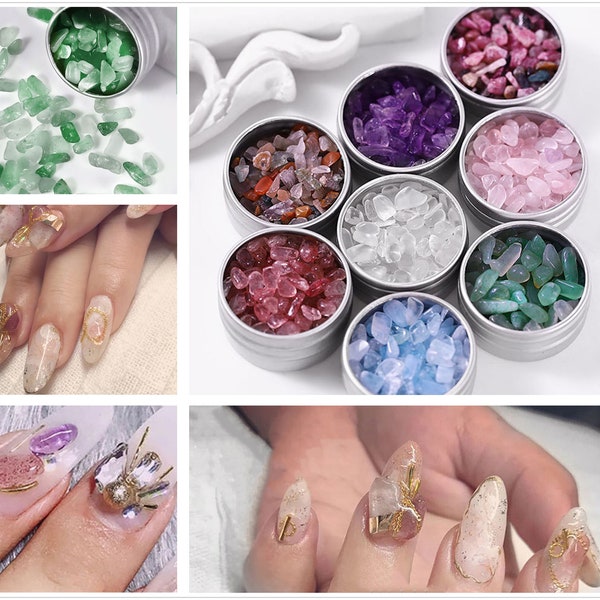 Natürliche Kristallsteine,Diy Deko Bling,Unregelmäßiger Stein DIY Nagel Dekoration,für Nail Art,Großhandel hochwertige Qualität(7003-42)