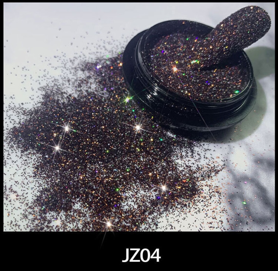 Nail Art Powder Dust Shimmer Decorationshiny Nail Etsy
