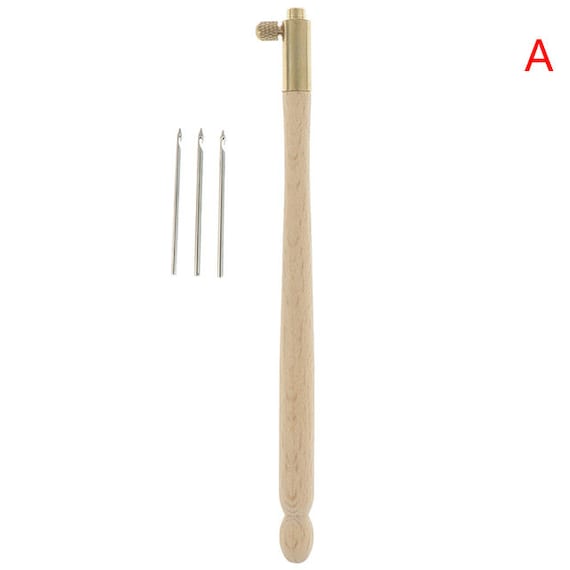 FRENCH EMBROIDERY BEADING NEEDLES TOOLS SET/ Tambour Needles, Size: Wooden  Stick : 5x 50 at Rs 350/box in Rajkot