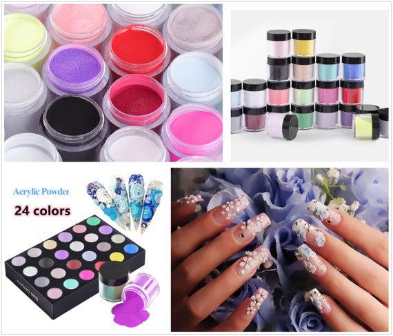 ffaces canada 36 Pcs Nail Art Glitter Sparkling Powder Dust Multicolor -  Price in India, Buy ffaces canada 36 Pcs Nail Art Glitter Sparkling Powder  Dust Multicolor Online In India, Reviews, Ratings