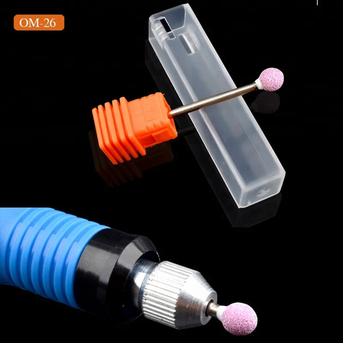 1 Pcs Nail Drill Bit Quartz Abrasive Tools Electric Drill Bits Etsy