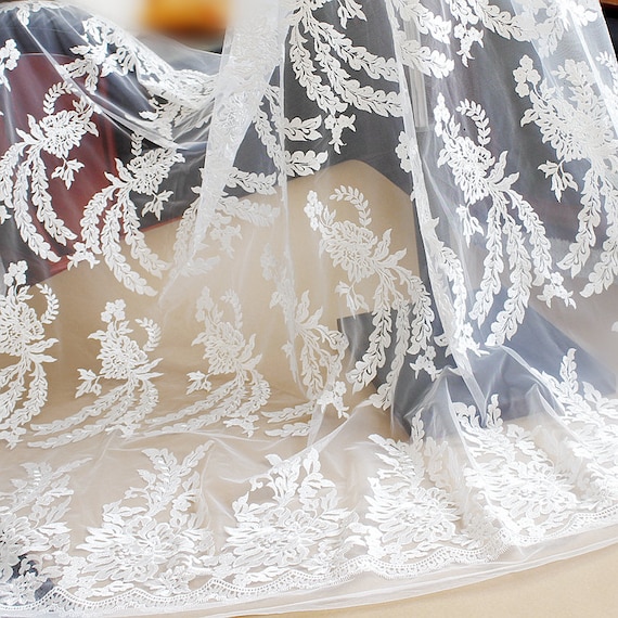 tissu de dentelle de mariage 3D 1 Ivoire, mètre, tissu de dentelle Ivoire, 1 broderie fleur de dentelle, dentelle florale voile de mariée, pour le BRICOLAGE, robe, largeur 130 cm(45D109) a3ea84 tissu de dentelle de mariage 3D 1 Ivoire, mètre, tissu de dentelle Ivoire, 1 broderie fleur de dentelle, dentelle florale voile de mariée, pour le BRICOLAGE, robe, largeur 130 cm(45D109) a3ea84