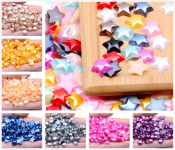 Acrylic Two color Large Flower Beads For Jewelry Making Diy - Temu