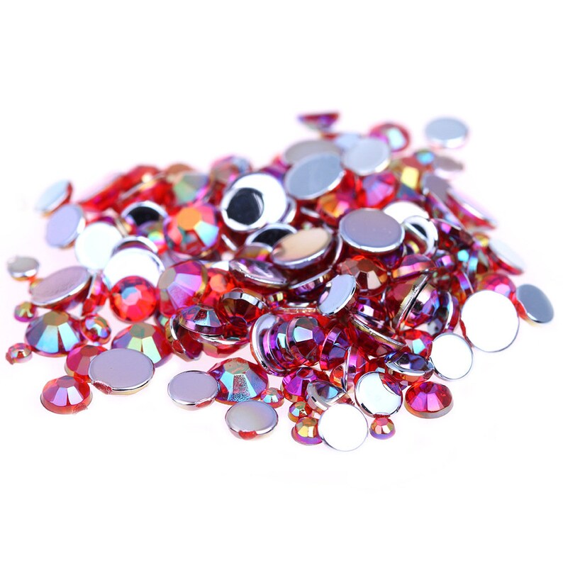500 pcs AB color resin Rhinestones,flat back Wedding Dress Clothing Accessories,Nail art crystal decorations,Wholesale 7006-5