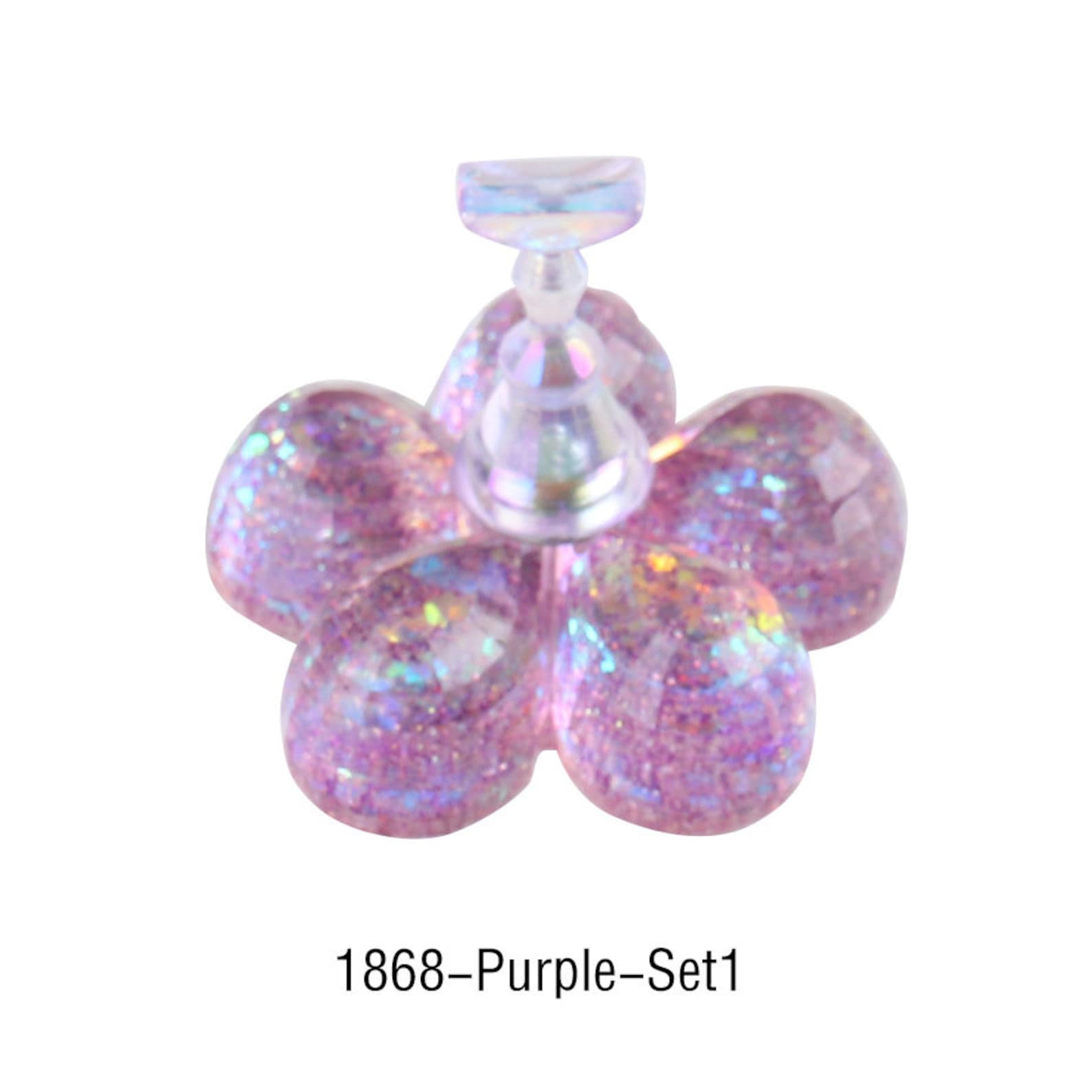 1pc Nail Holder 5 Tips Practice Training Display Etsy