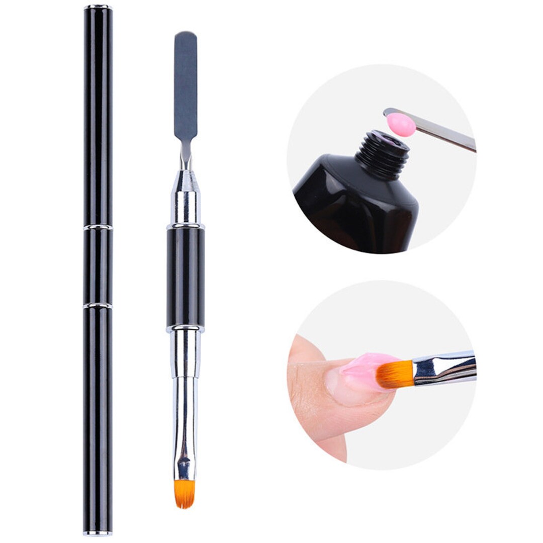 5pc/set Dual-ended Gem Crystal Rhinestones Picker Pencil Nail Art Craft Tool  Pen 