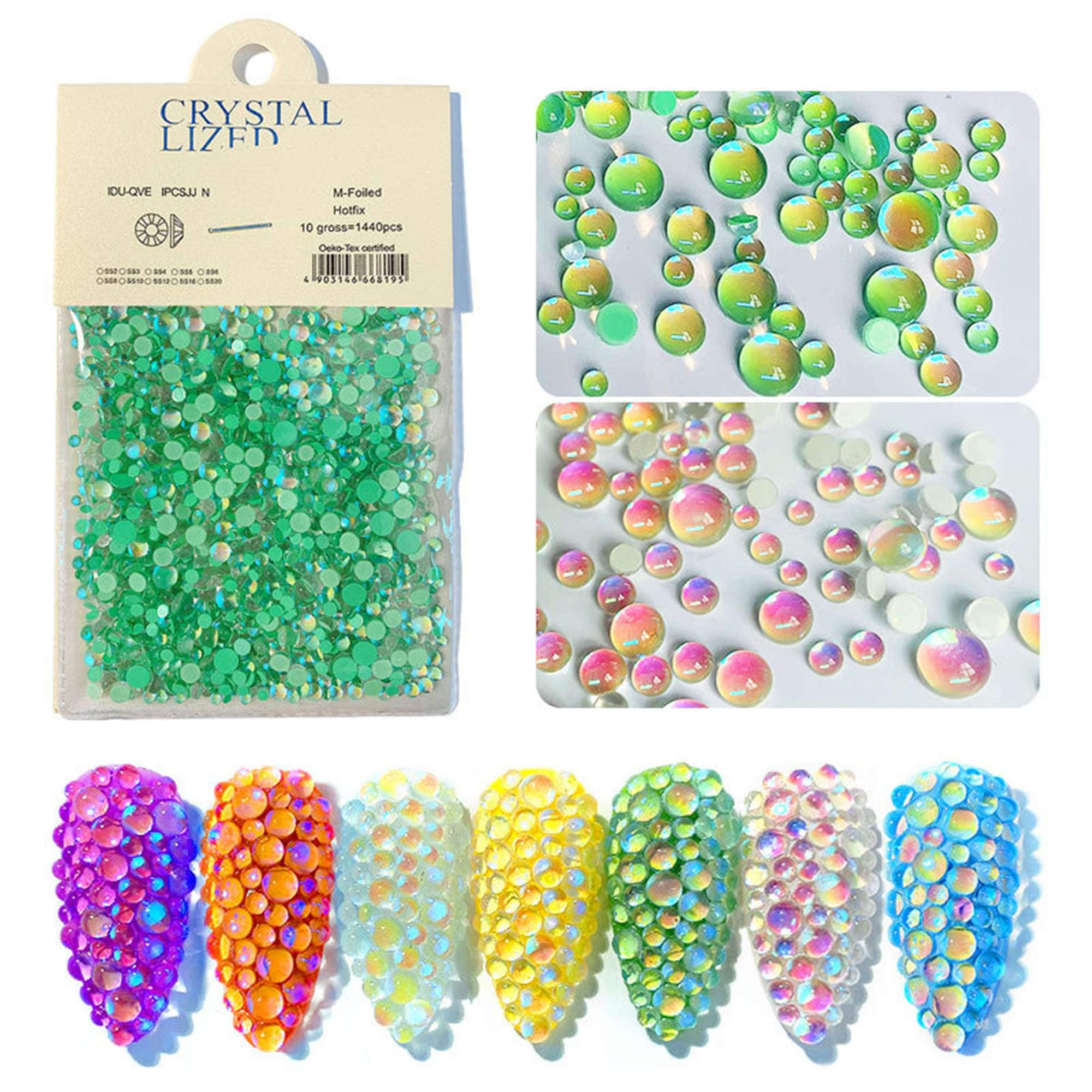 18 Color Flatback Rhinestones resin Flatback Rhinestones - Temu