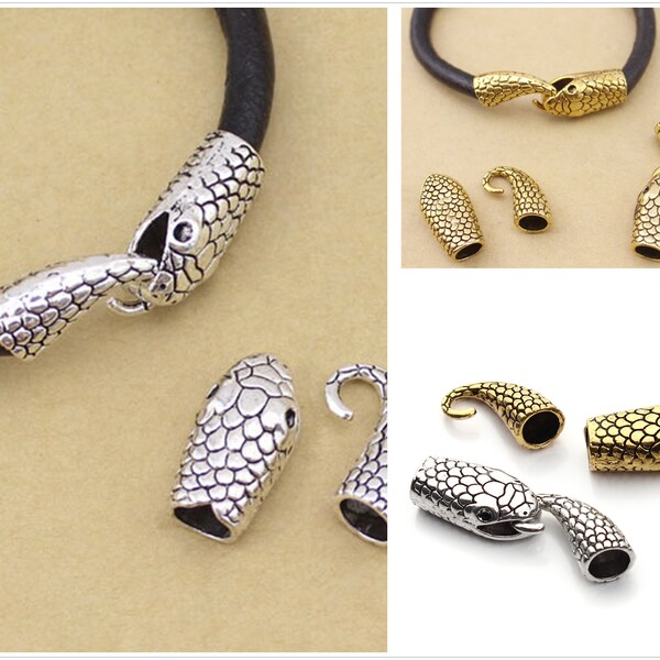 Leather Cord End Cap Etsy