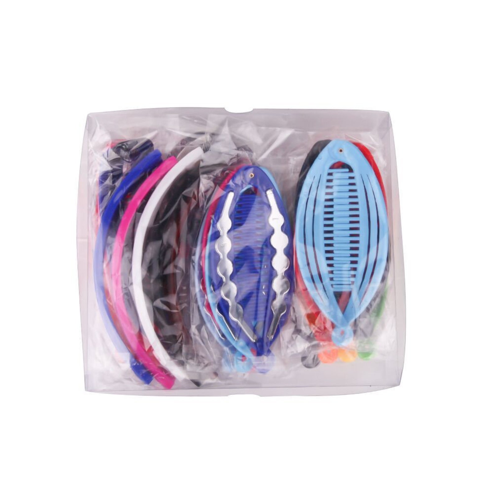 A Set of Plastic Hair Clip25 Pcs a Set Hairpin Banana Korea Etsy