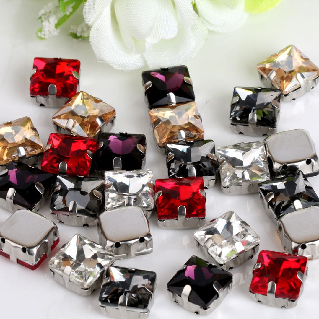 Crystal Rhinestones Glass Flatback - Temu