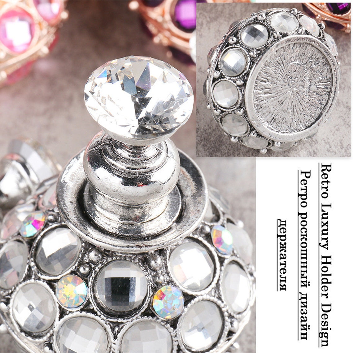 1pc Nail Holder 5 Tips Practice Training Display Etsy