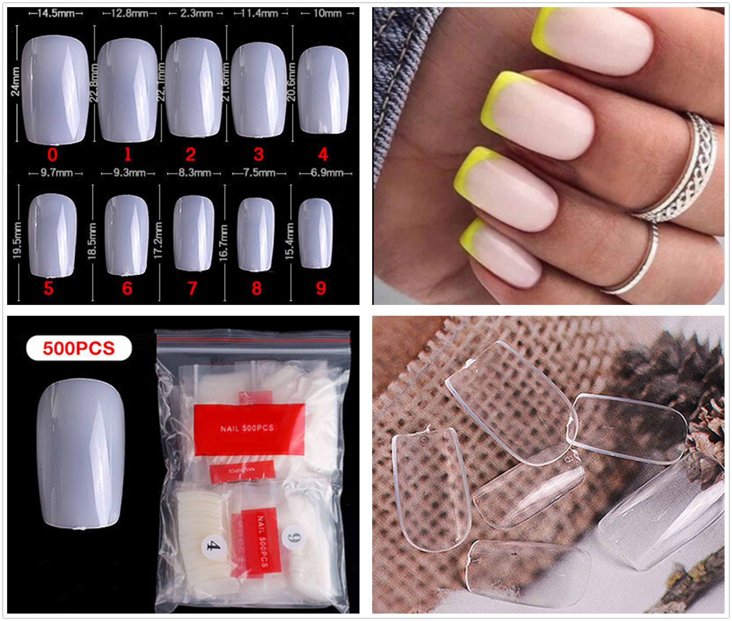Wide False Nails - Etsy Wide False Nails - Etsy