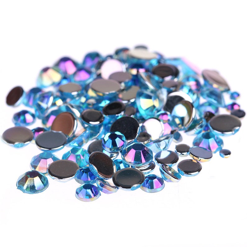 500 pcs AB color resin Rhinestones,flat back Wedding Dress Clothing Accessories,Nail art crystal decorations,Wholesale 7006-5