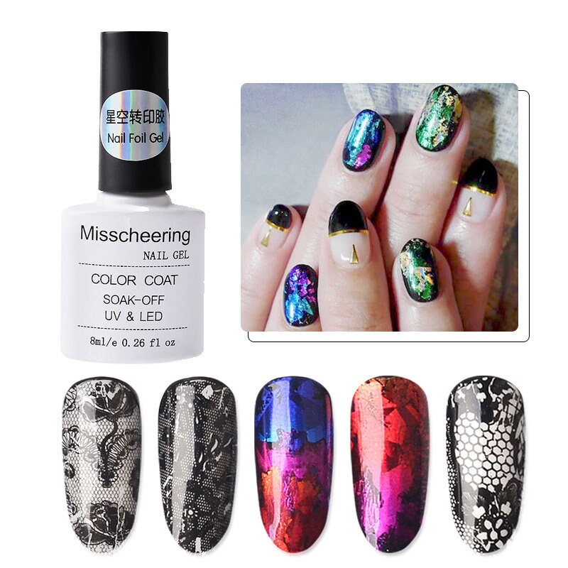 FOIL TRANSFER GEL / Nail Art / Nails / Nail Shop / Nail Store