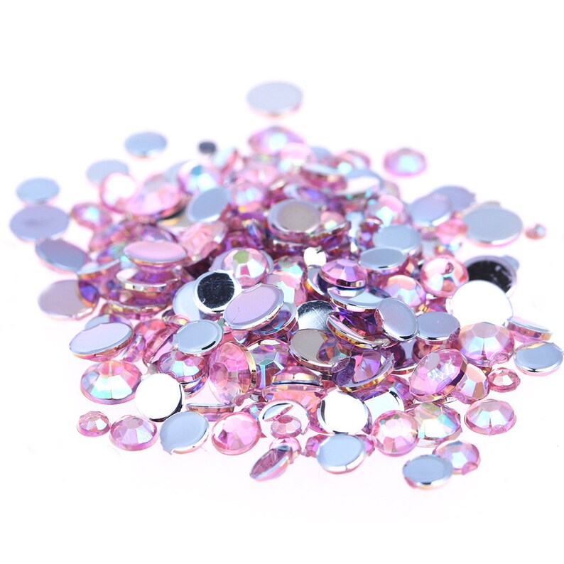 500 pcs AB color resin Rhinestones,flat back Wedding Dress Clothing Accessories,Nail art crystal decorations,Wholesale 7006-5
