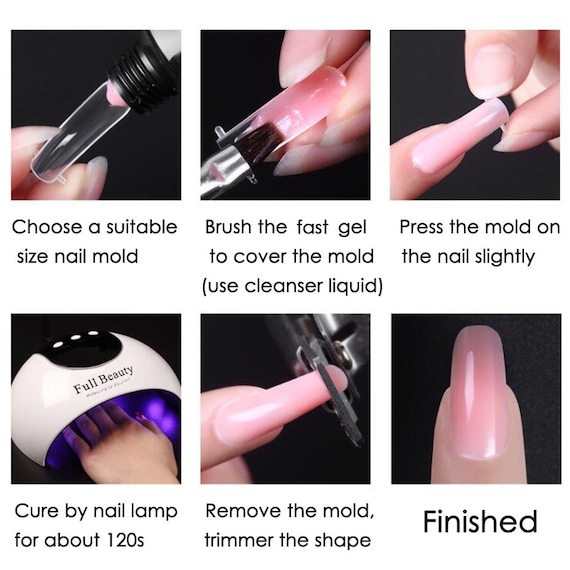 Free Sample Private Label Wholesale Color Soak off UV Gel Easy to Apply  Acrylic Nail Extension Gel Kit - China UV Gel and Polygel price