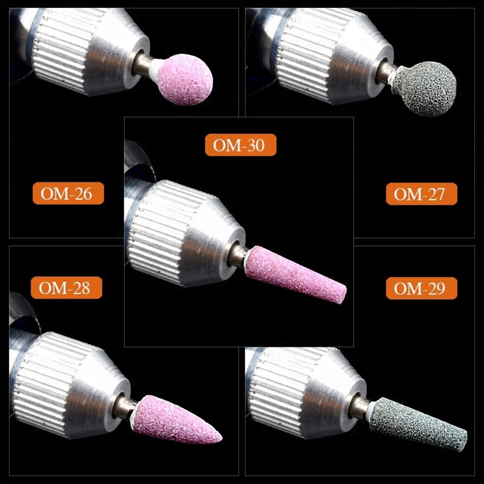 1 Pcs Nail Drill Bit Quartz Abrasive Tools Electric Drill Bits Etsy