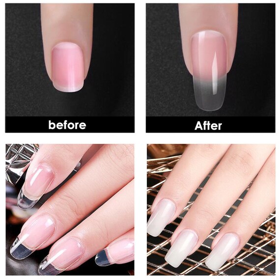 4 Colors Painless Fiber Gel extend Nail Gel Nail Extension Gels Natural Camouflage UV LED Gel 15ml Manicure7004 82 Etsy UK
