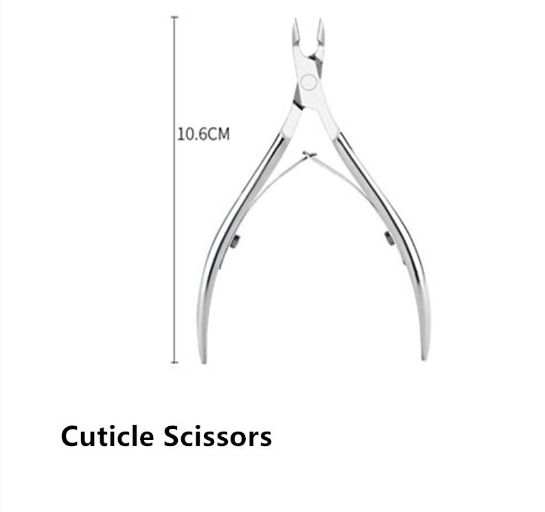 Manicure Set Gel Nail Polish Kit Cuticle Nipper Professional Etsy