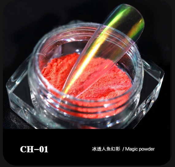 Mirror Chrome Nail Powder Nail Art Glitter Metallic Effect - Temu