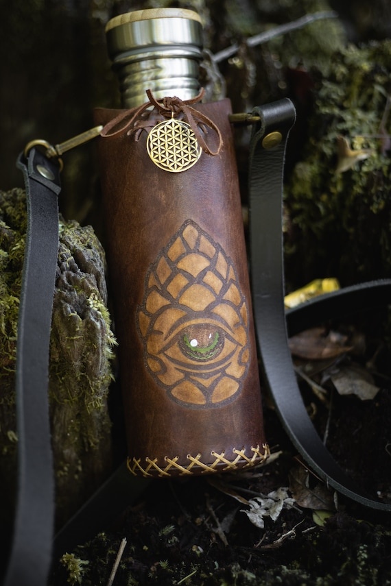 Pinecone Art of Zig Logo Handmade Water Bottle Case - Etsy