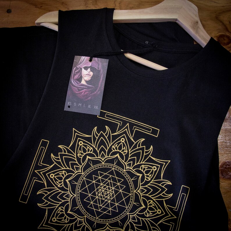 Yoga Clothes Sri Yantra Sacred Geometry Clothing Chakra Etsy