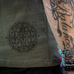 Shipibo Ayahuasca Shaman Clothing Mens Festival Vest Tank Tribal Shamanic Healing Clothing Psy Trance Psychedelic Goa Geometric image 9