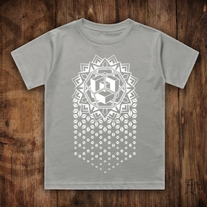 FADING OF TIME Geometric Kids Storm T-Shirt